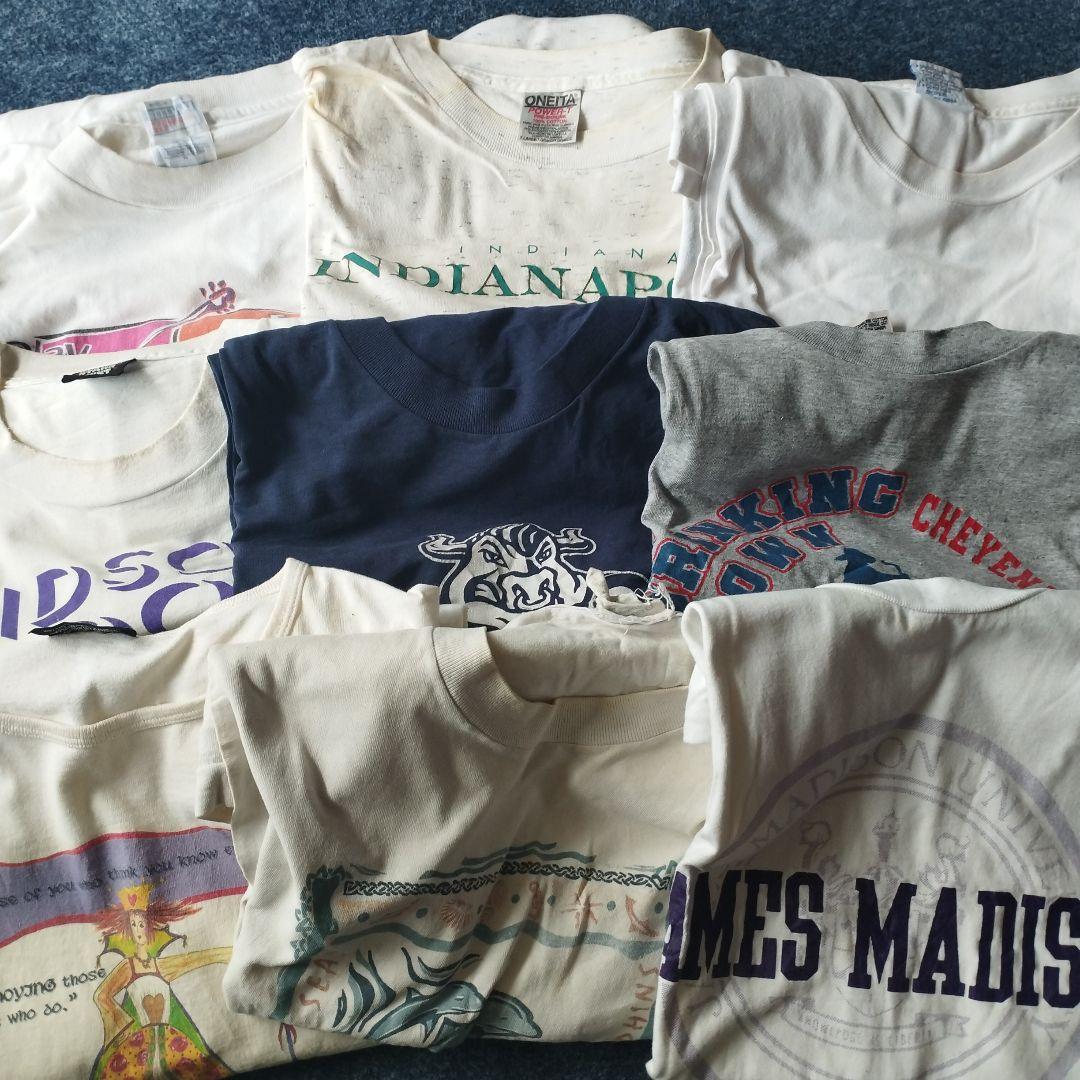 90sUSA製シングルステッチTシャツまとめ売り23枚