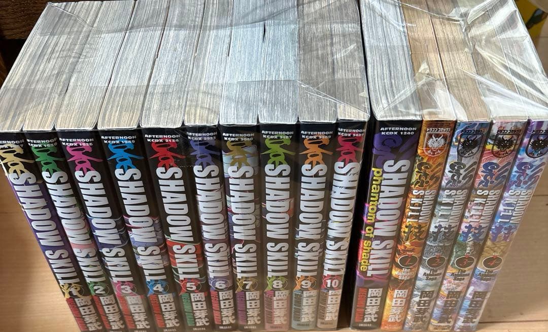 SHADOW SKILL 1〜10巻＋技1〜4巻＋Phantom 計15冊セット