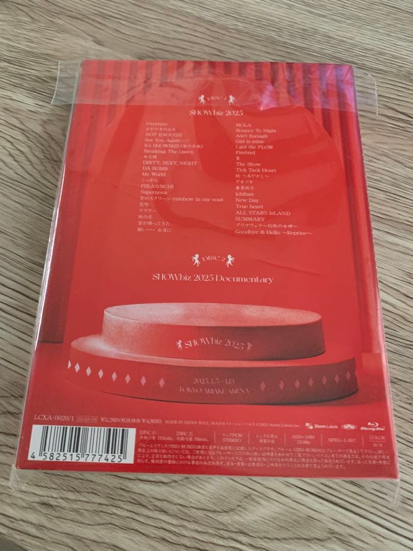 ミュージック SHOWbiz 2025 Blu-ray