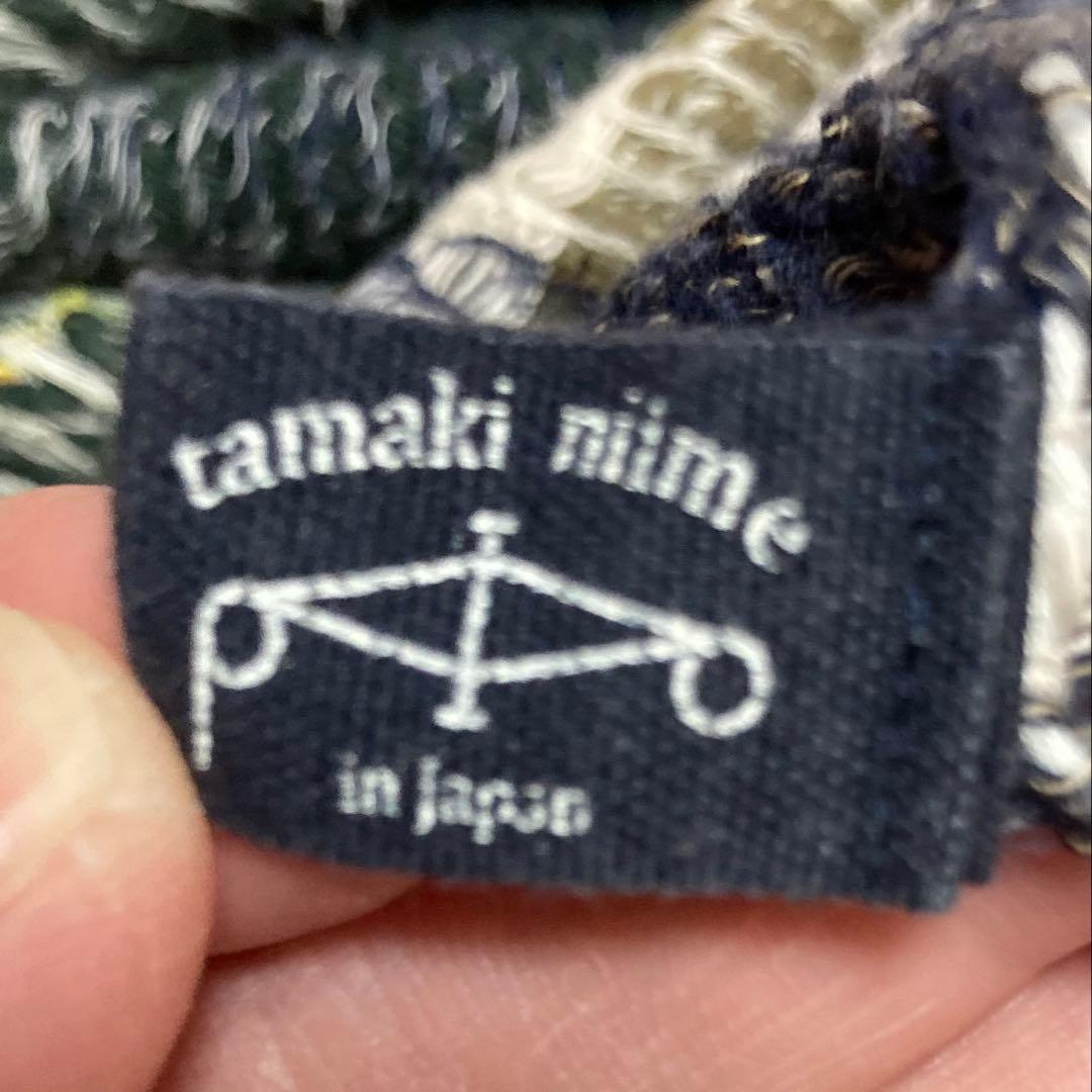 タマキニイメ　only one shawl BIGcotton100%
