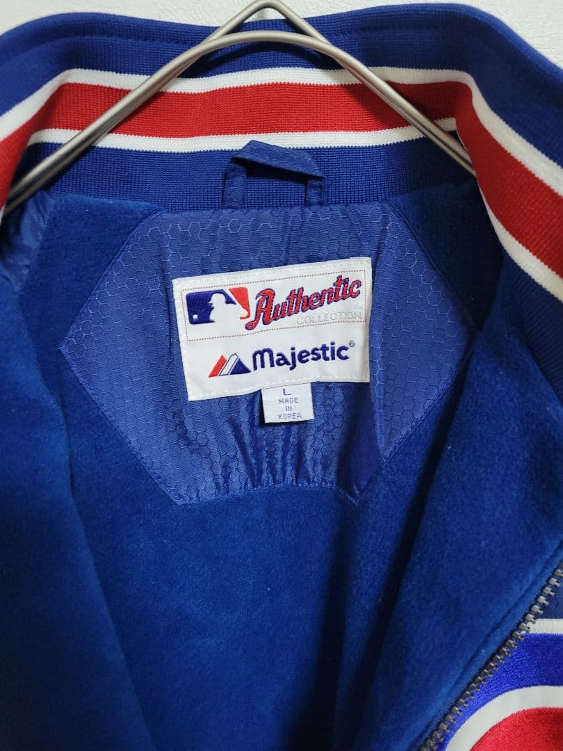 MLB カブス　ナイロンジャケット　ブルゾン　アウター　スタジャンLサイズ