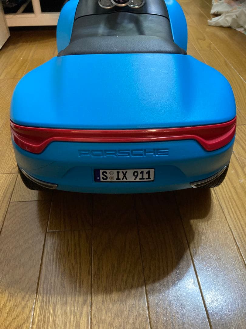 Porsche ポルシェ キッズカー 青 ブルー