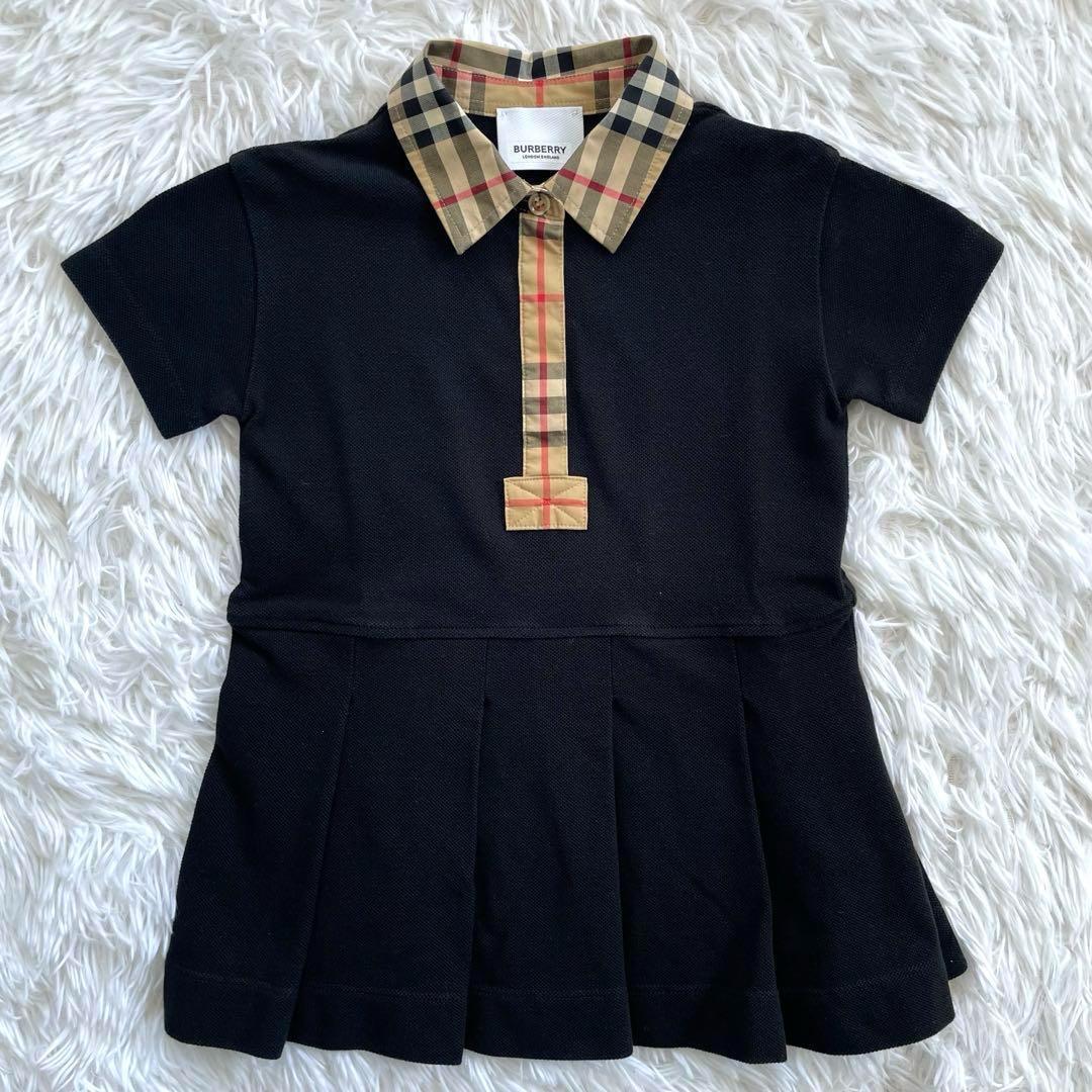 現行タグ BURBERRY バーバリー 子供服 キッズ ワンピース ノバチェック