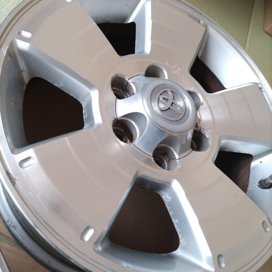 トヨタハイラックスサーフ２１５系ＳＳＲ―Ｇ専用ホイール２本セット