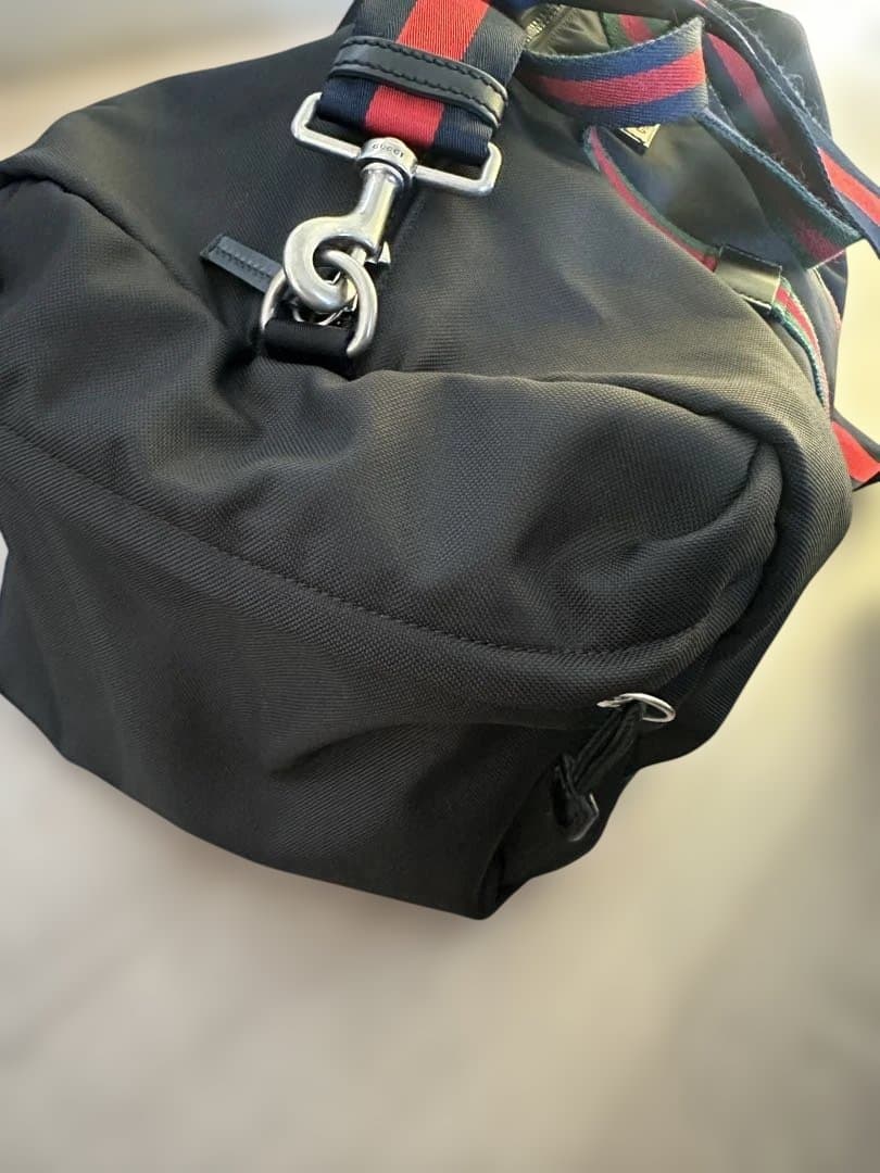 GUCCI グッチ　ブラック ゴルフバッグ　ボストンバッグ　ダッフルバッグ　黒