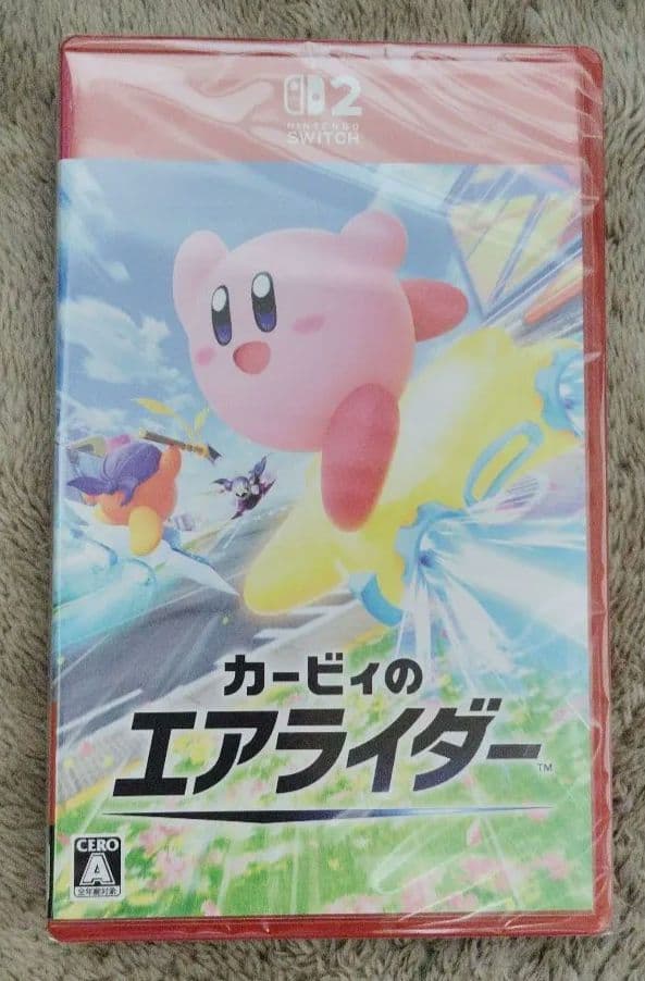 【未開封・パッケージ版】カービィのエアライダー Nintendo Switch2