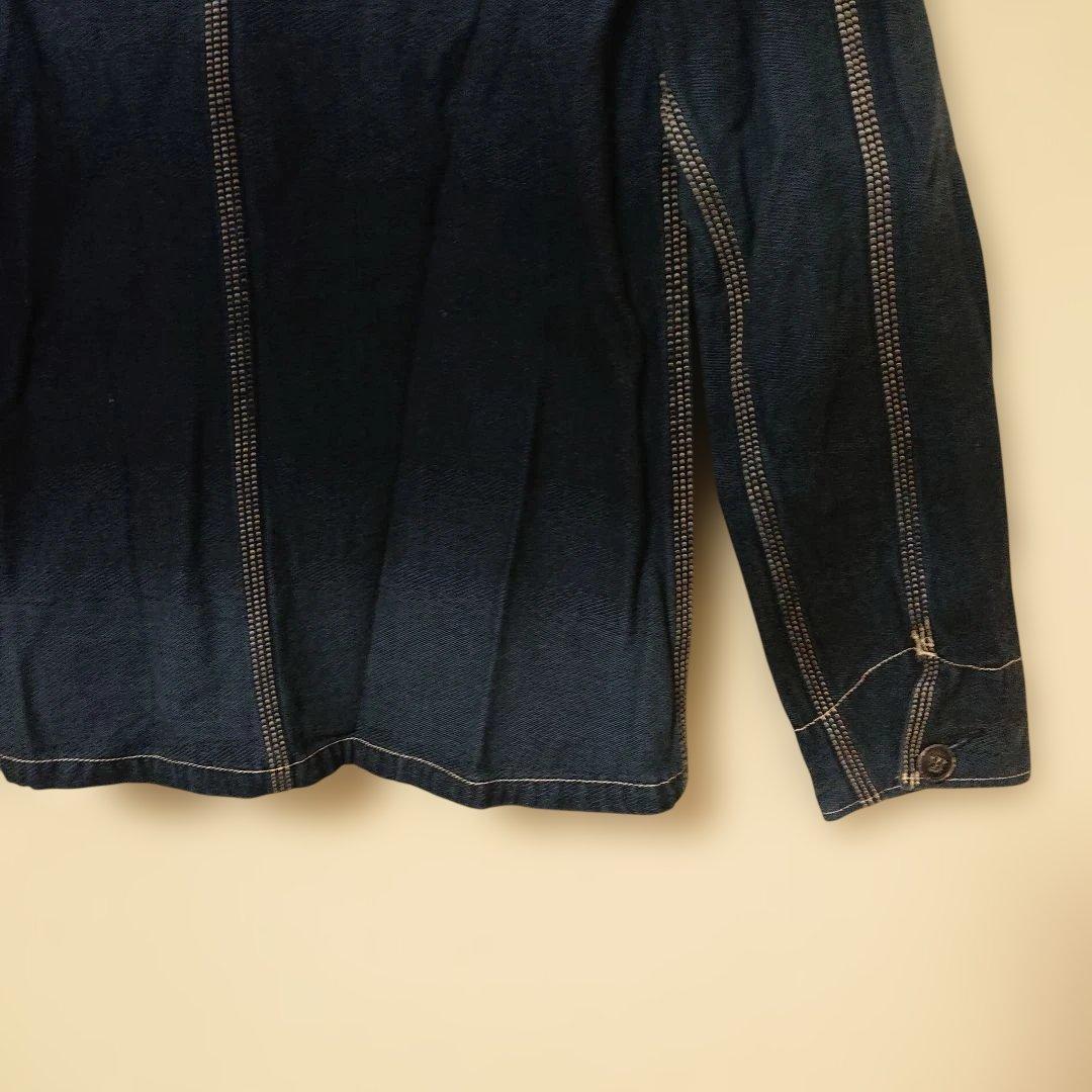 専用出品 児島 Blue Trick 刺し子 デニムカバーオール ブルートリック