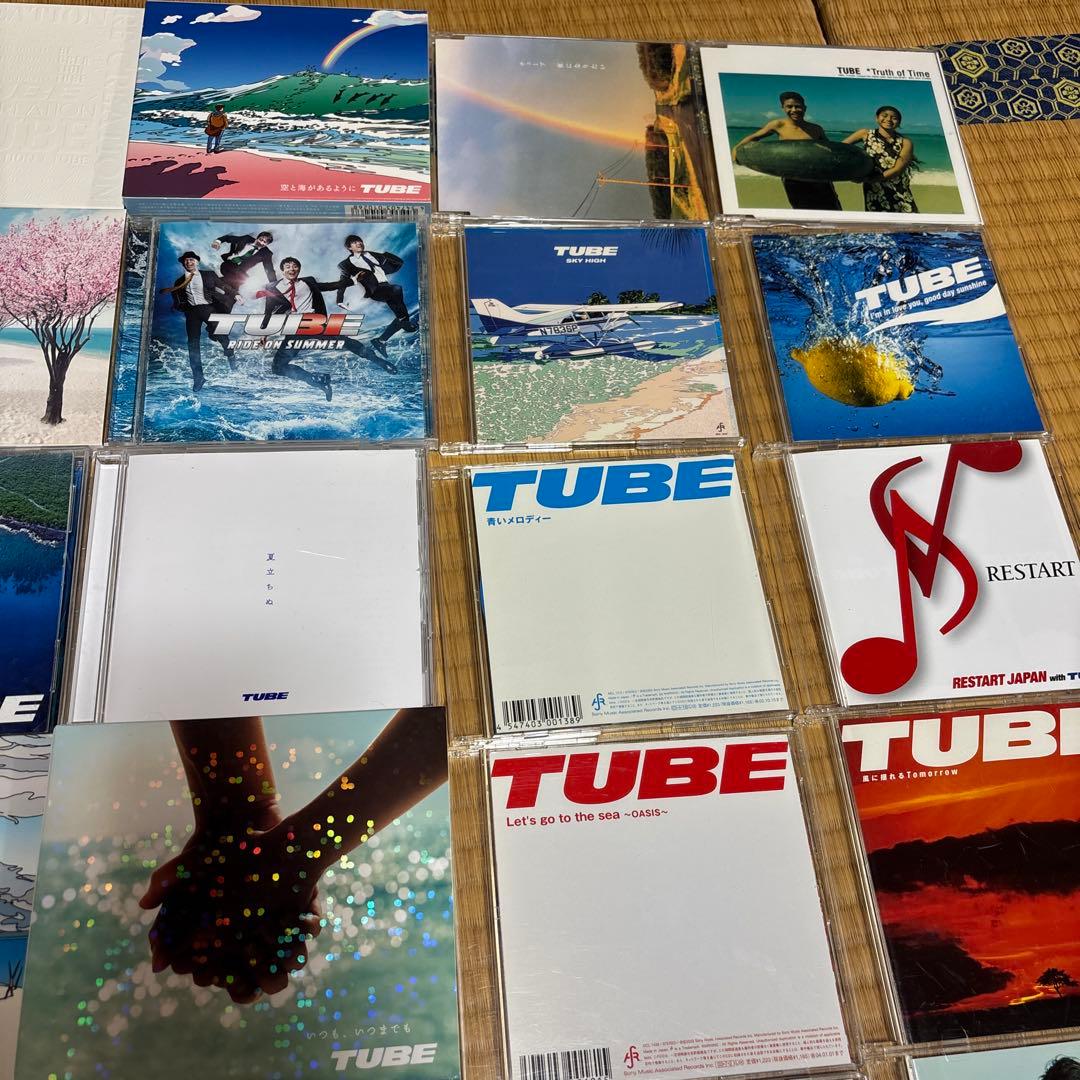 TUBE CD シングル、アルバム計37+おまけ