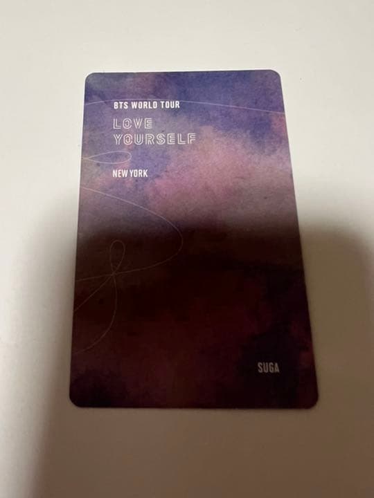 BTS LYS ニューヨーク トレカ  ユンギ　DVD