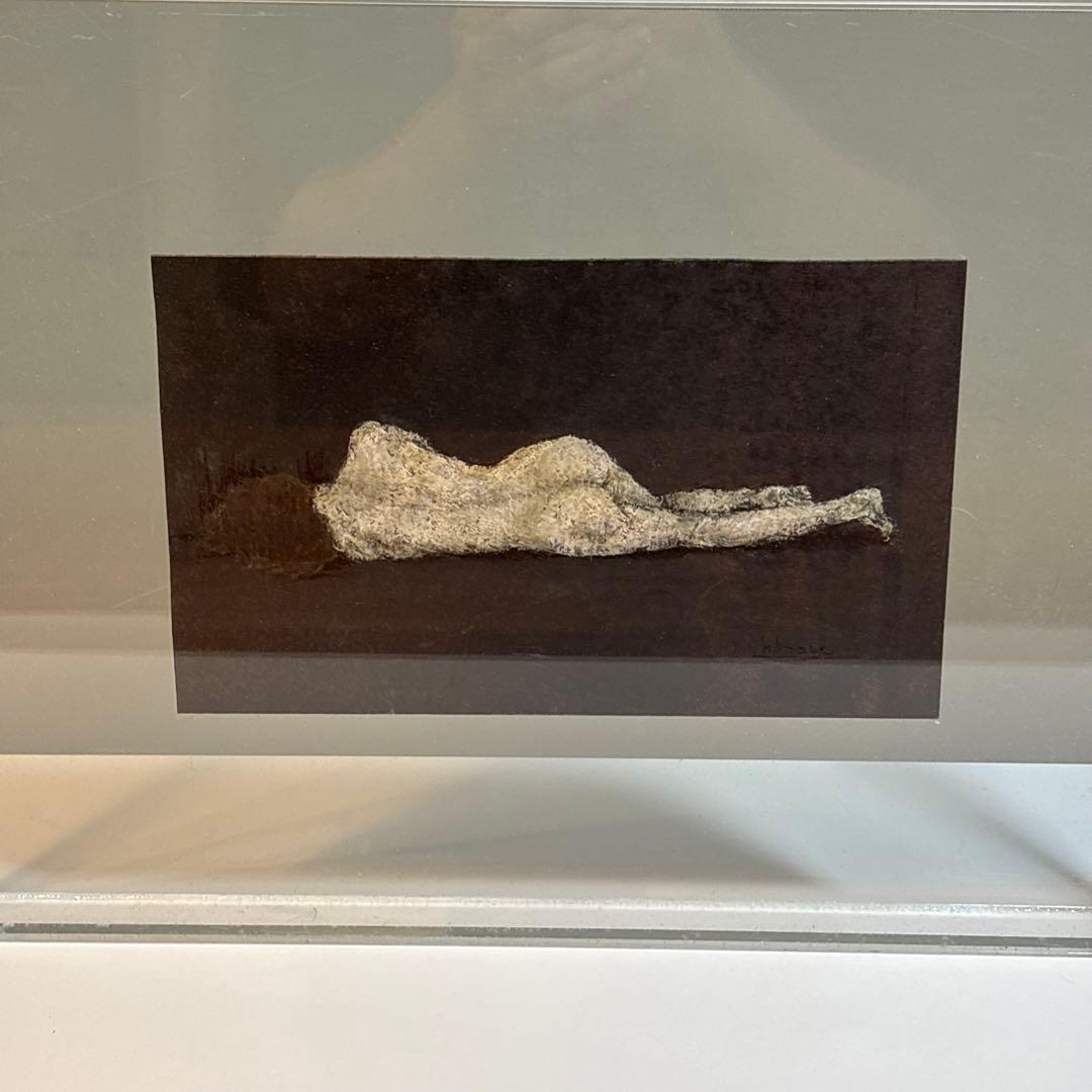 横たわる女性のアート アクリル コンテンポラリ 現代芸術 ポストモダン
