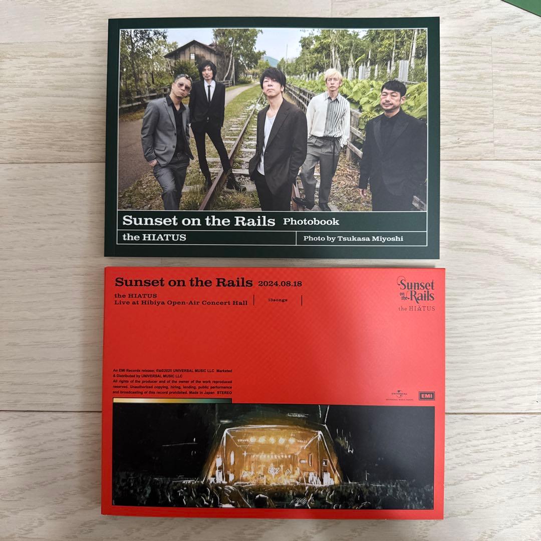 the HIATUS受注生産限定盤Sunset on the Rails