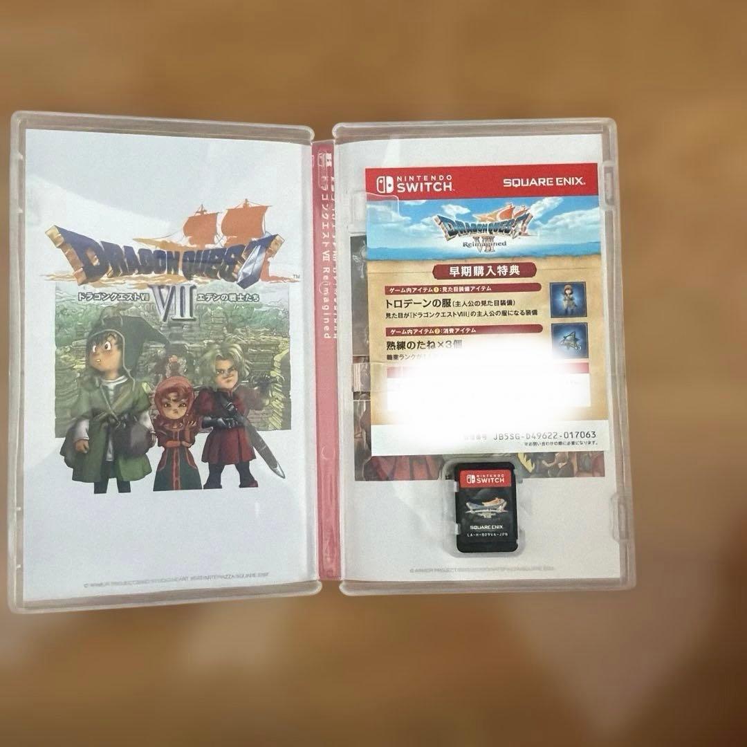 ドラゴンクエスト7 Reimagined 早期購入特典未使用