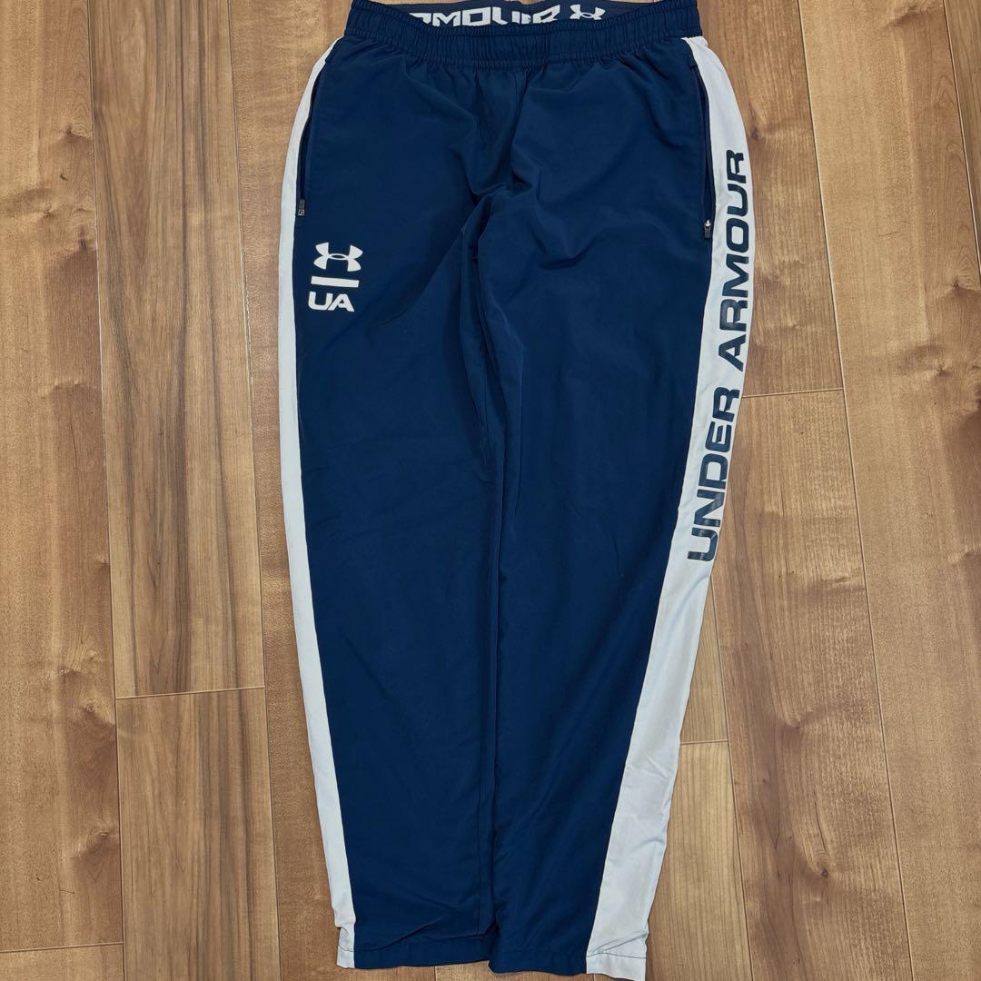 ヒ*ノ様 Under Armour ジャージ上下セット XL ネイビー
