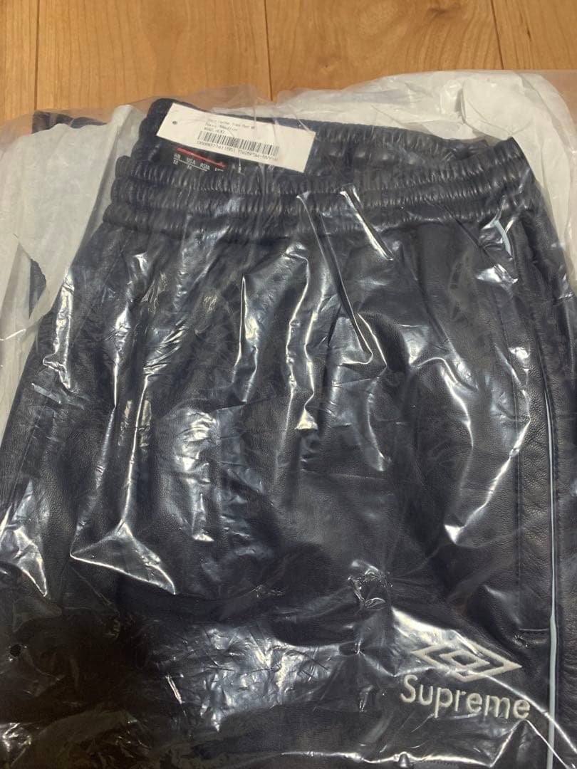 【最安値※M】Supreme®/Umbro Leather Track Pant