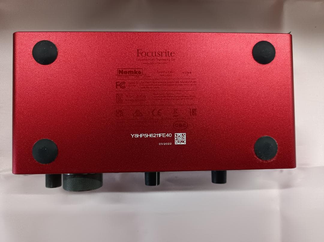 都《HPXXN》Focusrite Scarlett 212 インターフェース