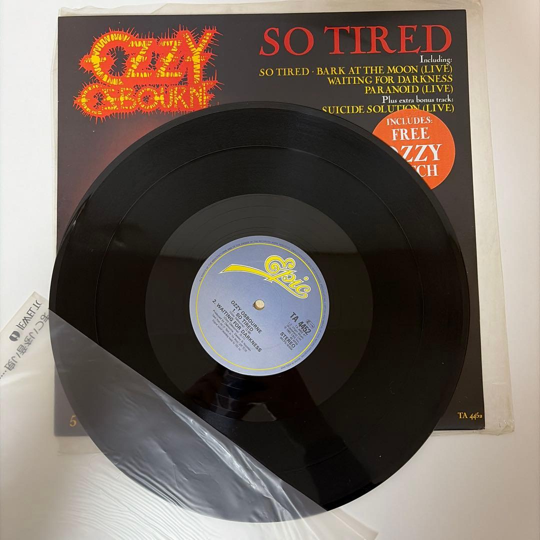 【帯付き】OZZY OSBOURNE レコード2枚セット / UK12インチ含む