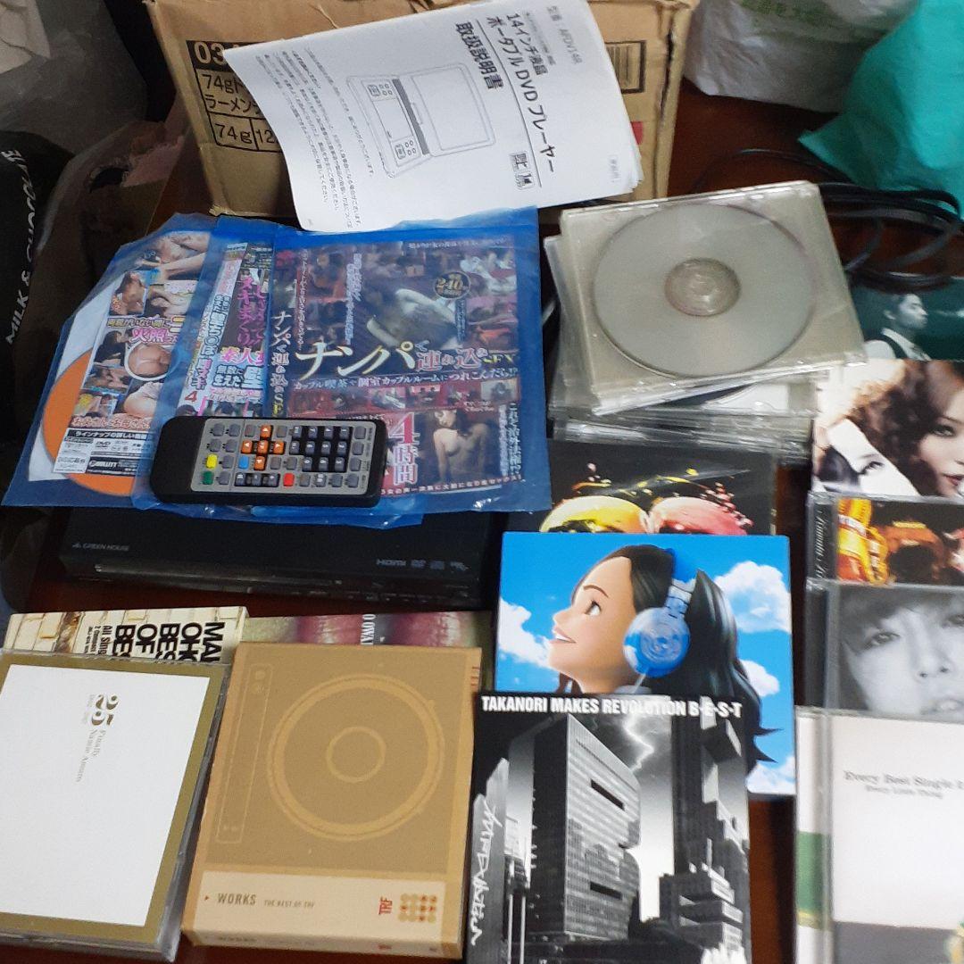 DVDプレイヤーCD12点DVD用CD11点