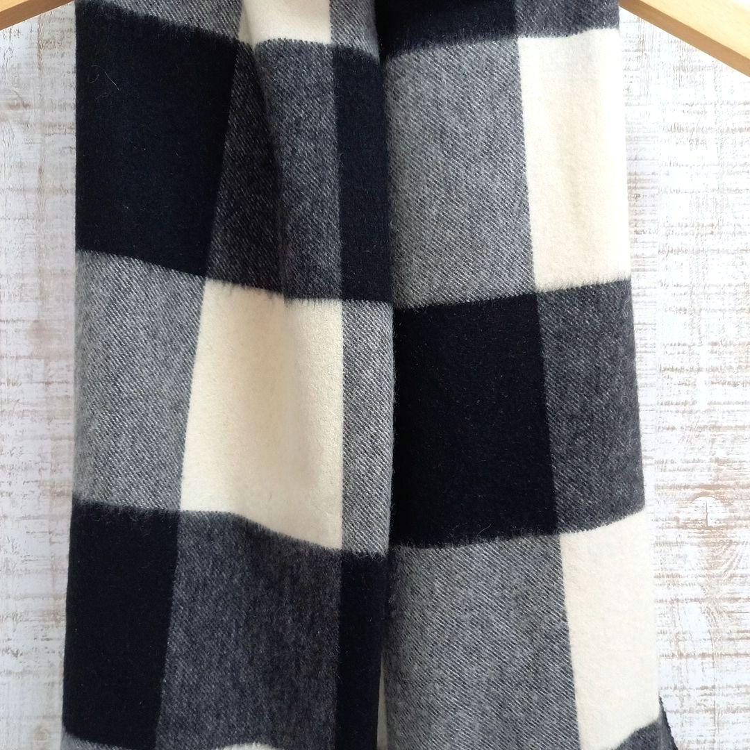 ☆美品 JOHNSTONS OF ELGIN カシミヤ 大判 ストール チェック