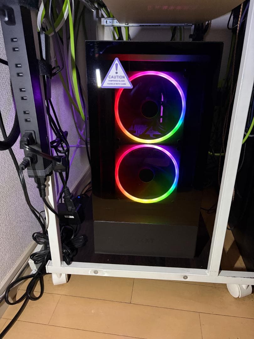 PCケース(自作PC用) NZXT H5 Elite Black + WonderSnail 120PWM