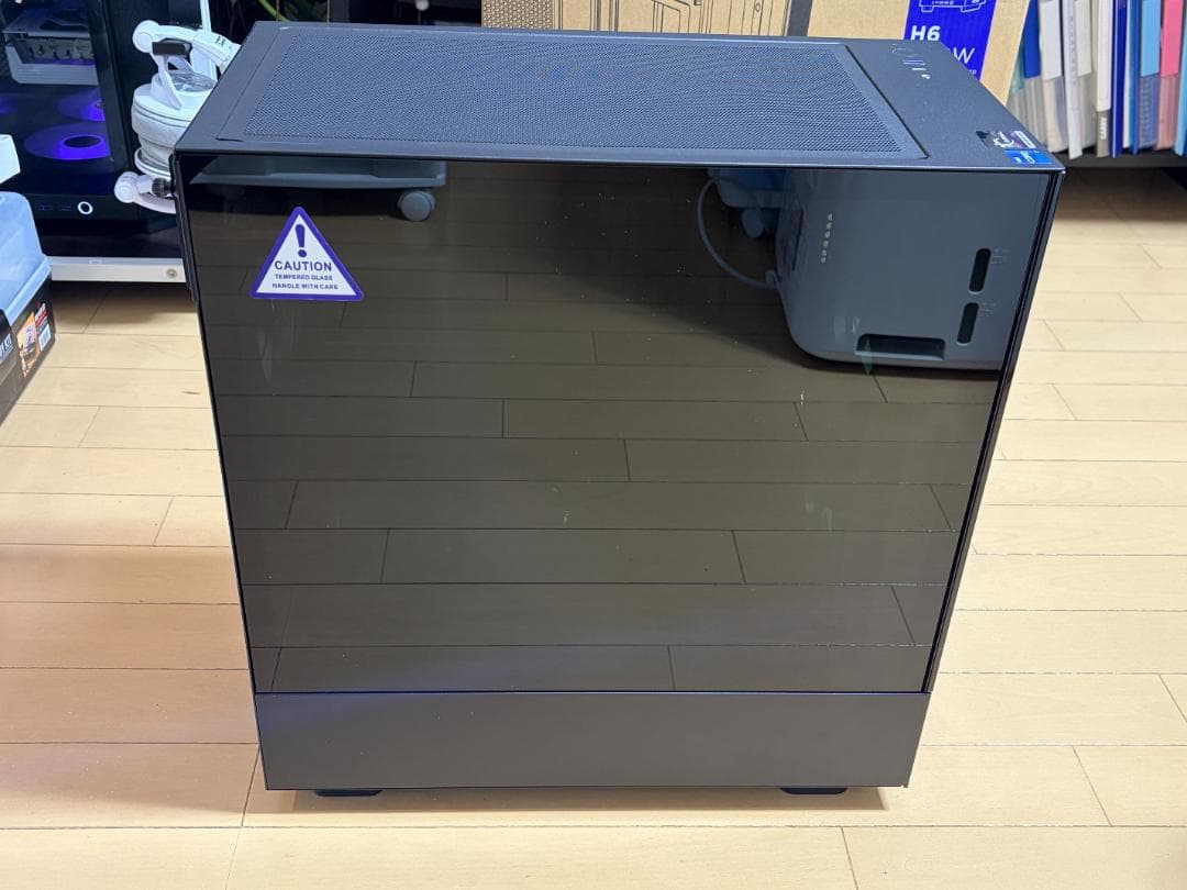 PCケース(自作PC用) NZXT H5 Elite Black + WonderSnail 120PWM