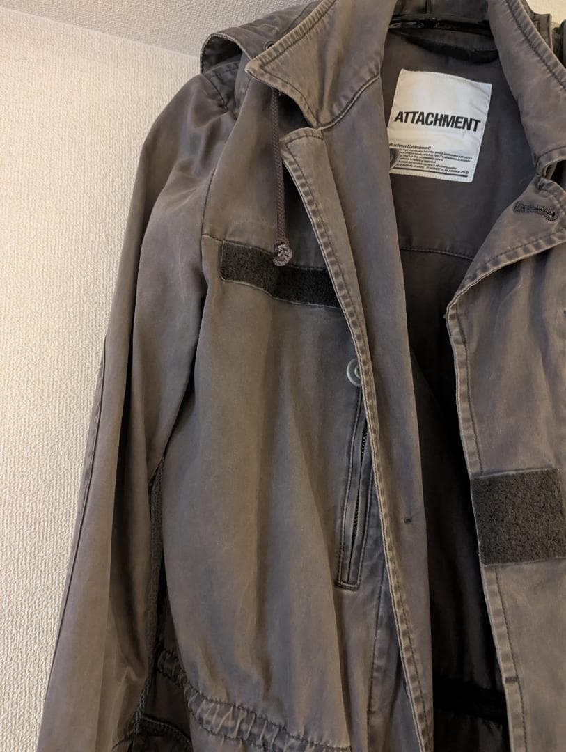 定価約7万 希少 ATTACHMENT M-65 モッズコート 1 グレー