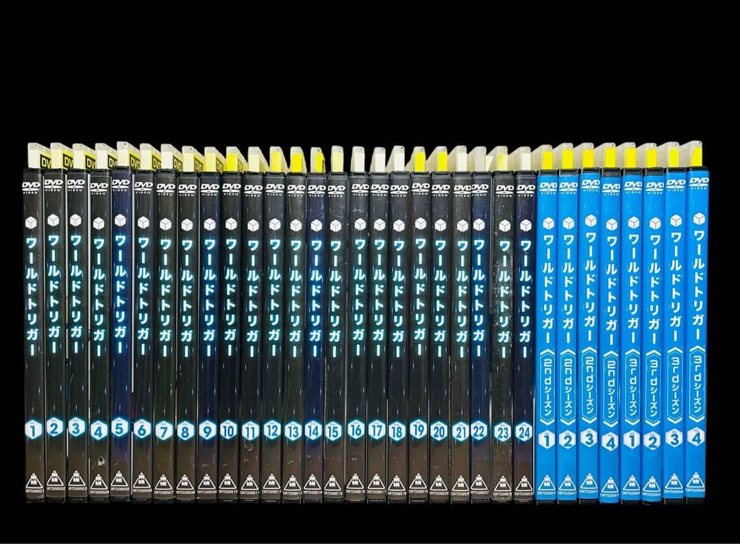 【全巻/DVD】ワールドトリガー 1期+2期+3期 全29巻