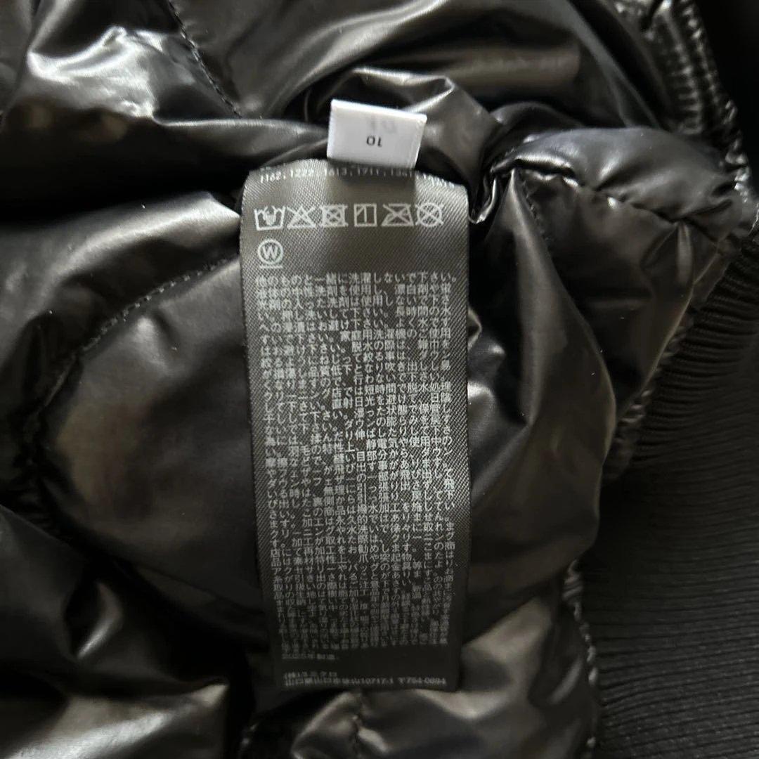 【美品】UNIQLO +J ハイブリッドダウンオーバーサイズMA-1 黒 M