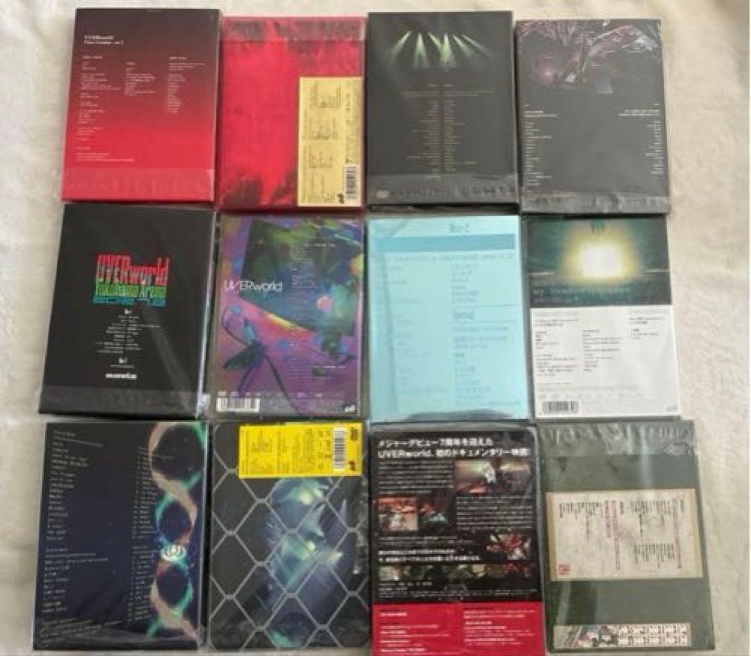 UVERworld LIVE DVD セット 12枚 初回限定版