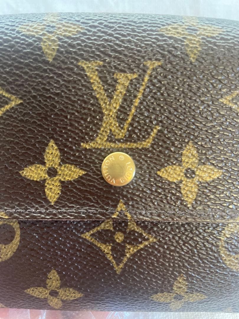 【正規品】ルイ・ヴィトン モノグラム 二つ折り財布