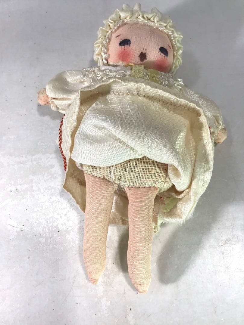 戦前 赤ちゃん へろへろ人形 ままごと ぬいぐるみ 人形 ミニチュア ドール