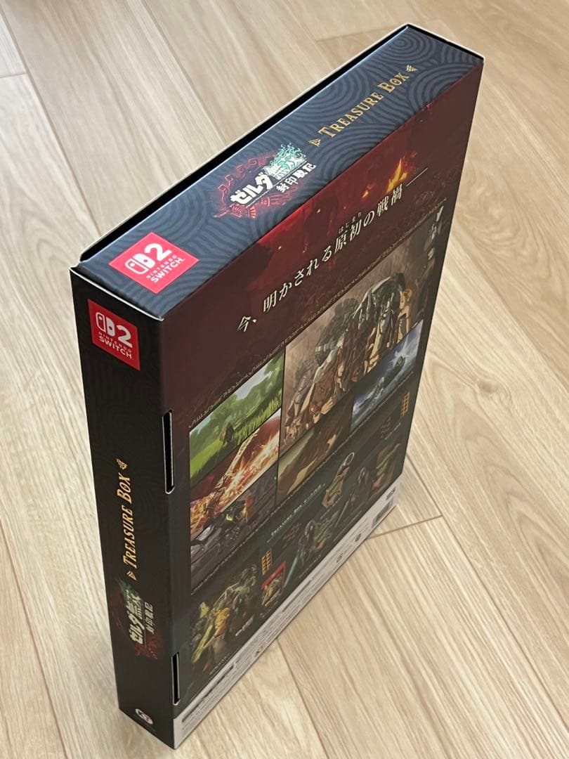 ゼルダ無双封印戦記TREASUREBOX 特典クリアファイル付き ソフトなし