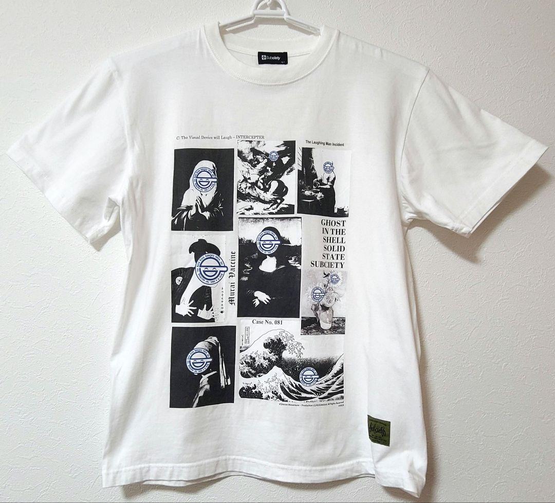 Subciety 攻殻機動隊 GALLERY TEE ホワイト L ☆美品☆