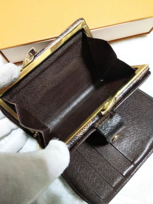 【良品】ダミエ ガマ口 財布