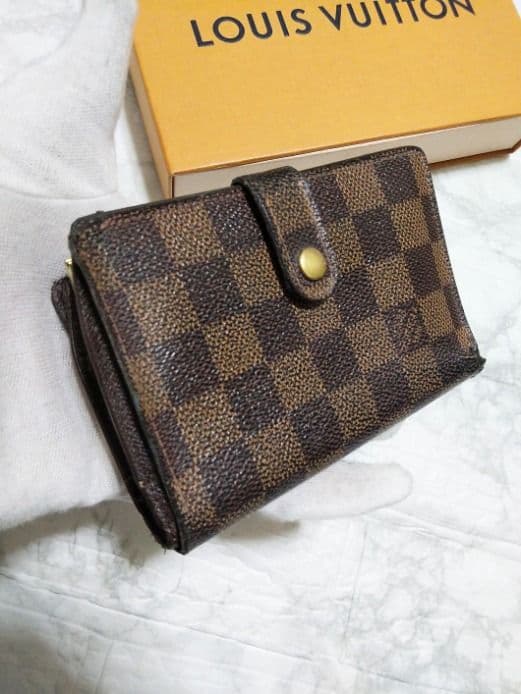 【良品】ダミエ ガマ口 財布