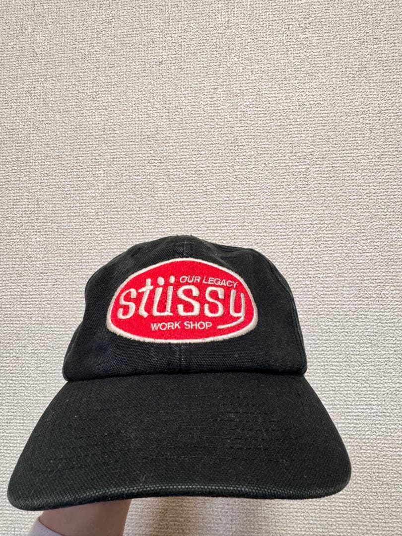 stüssy our legacy WORK SHOP cap キャップ