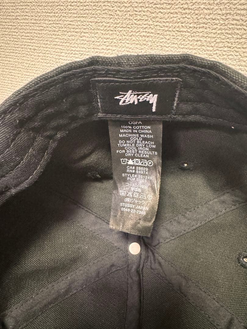 stüssy our legacy WORK SHOP cap キャップ