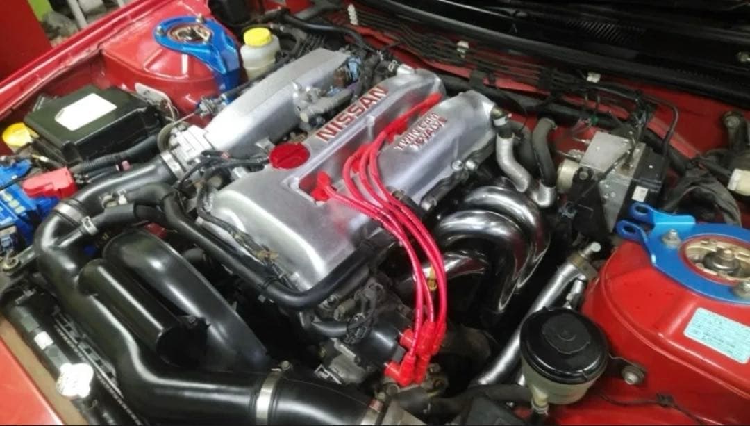 と*ン様 シルクロード　SR20DE エキマニ