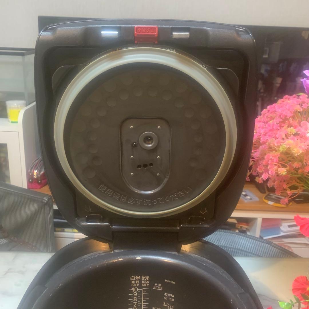 良品■タイガー　圧力IHジャー炊飯器 １升炊き ブラック JPK-H180K■
