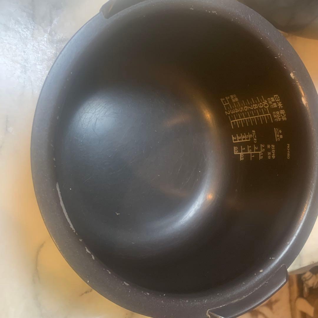良品■タイガー　圧力IHジャー炊飯器 １升炊き ブラック JPK-H180K■