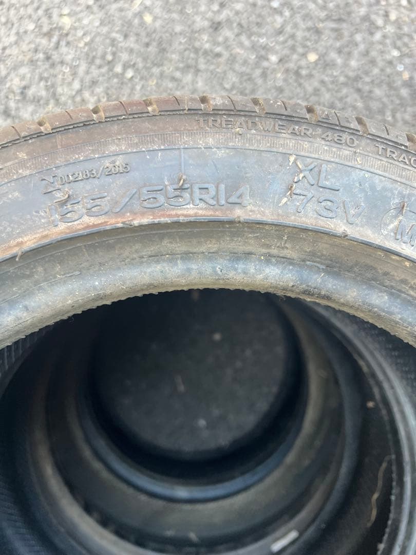 155/55R14,NANKANG,2022年,4本