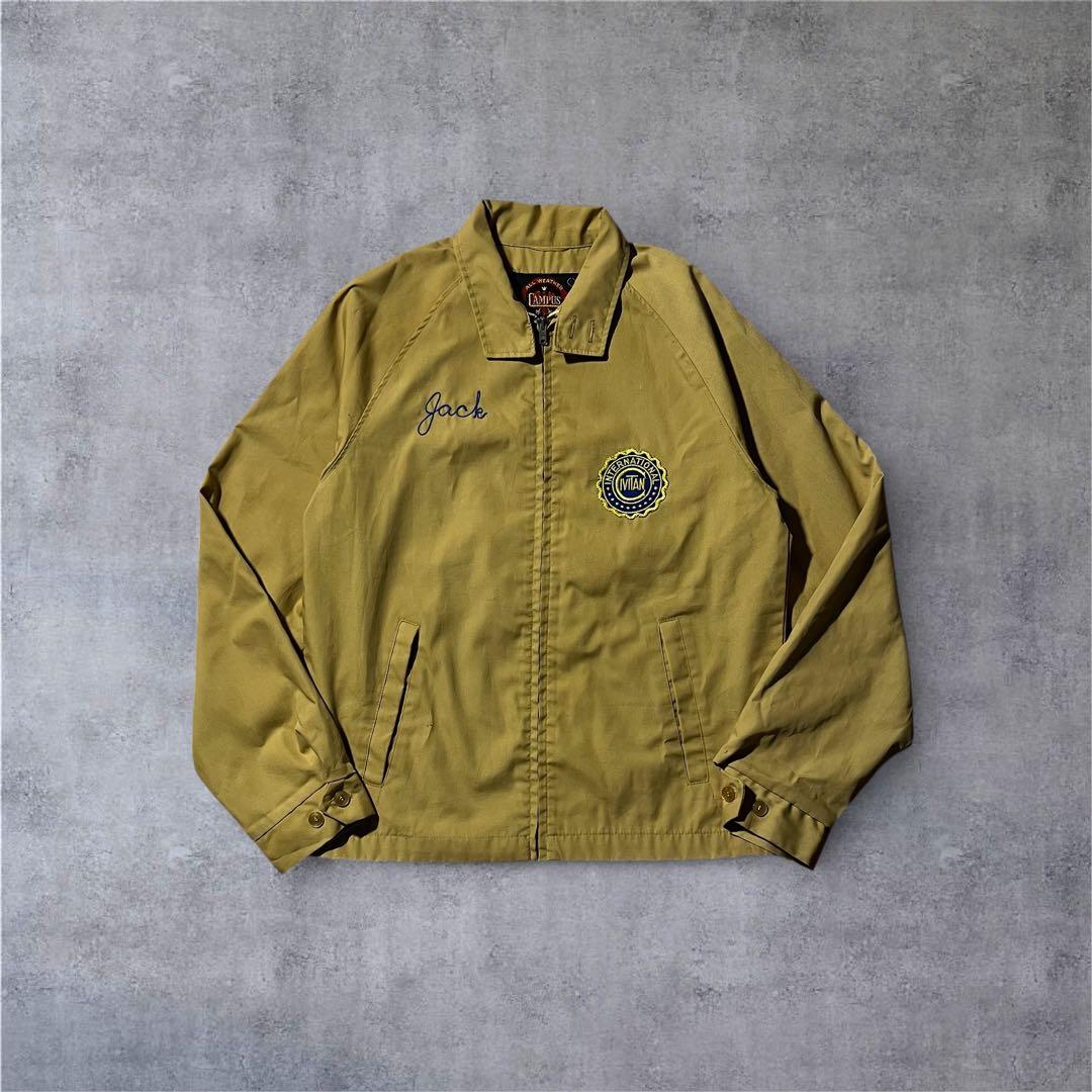 70s CAMPUS スウィングトップ TALON ZIP USA製 中田圭祐