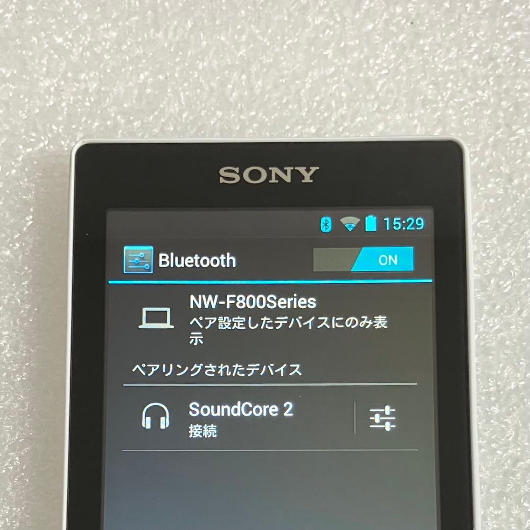 【美品　バッテリー良好】　SONY ウォークマン　NW-F805 16GB しろ