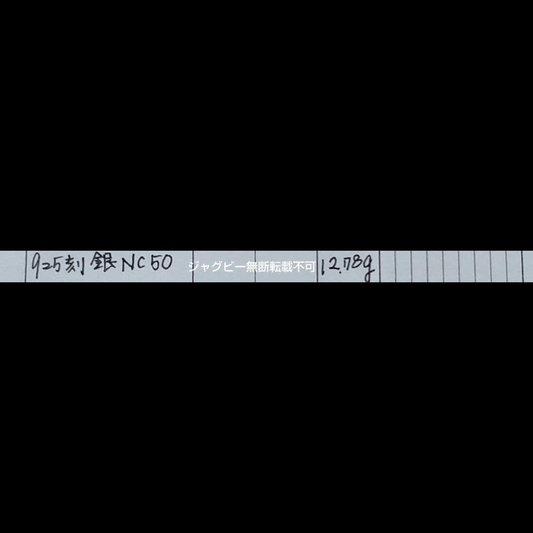 即日発送★本物silver925★3mm★ボールチェーン 50cm 燻