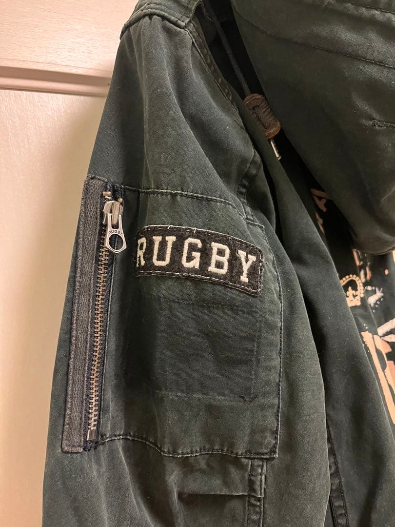 Ralph Lauren Rugby モッズコート ブラック
