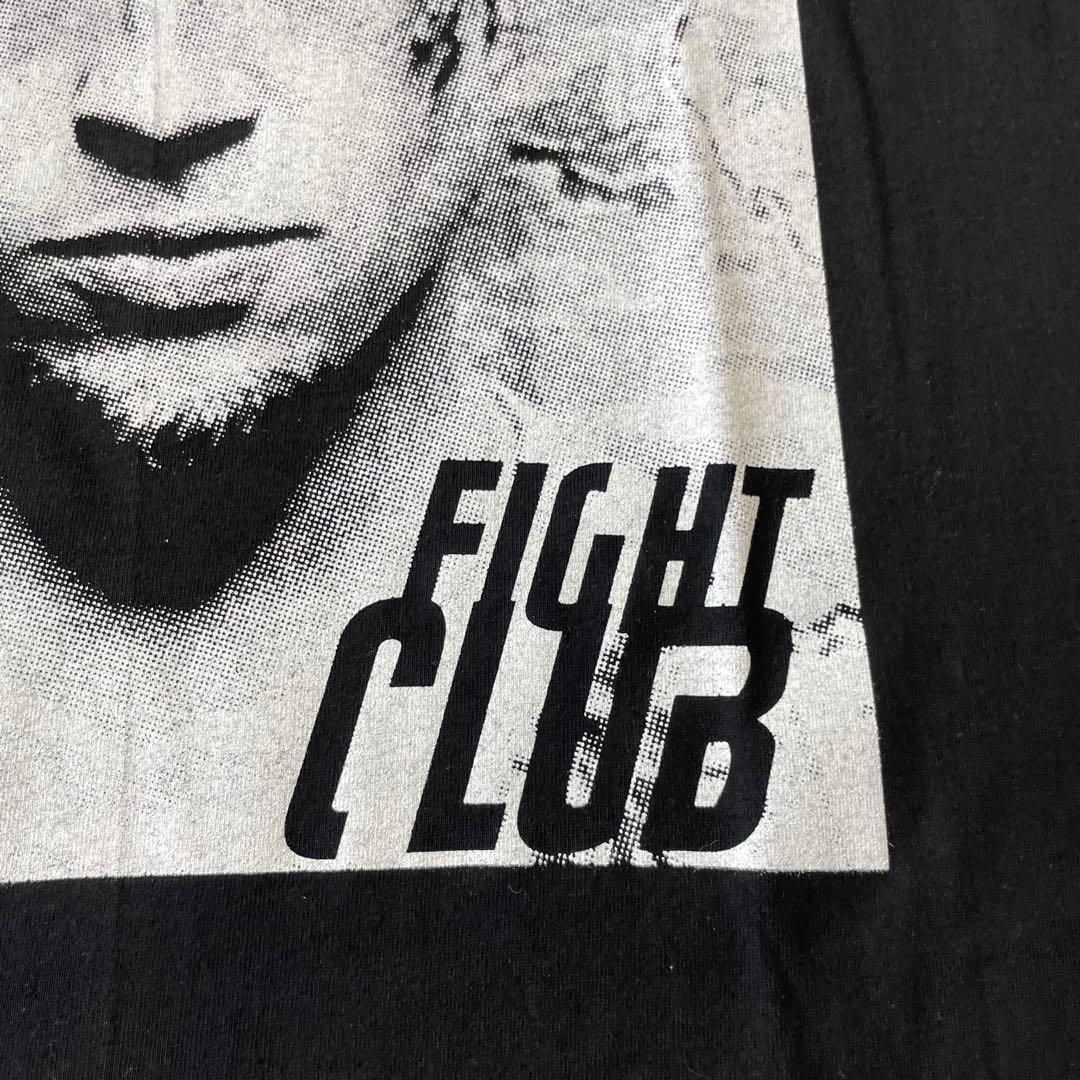 トップス Fight club Brad Pitt s/s print tee black