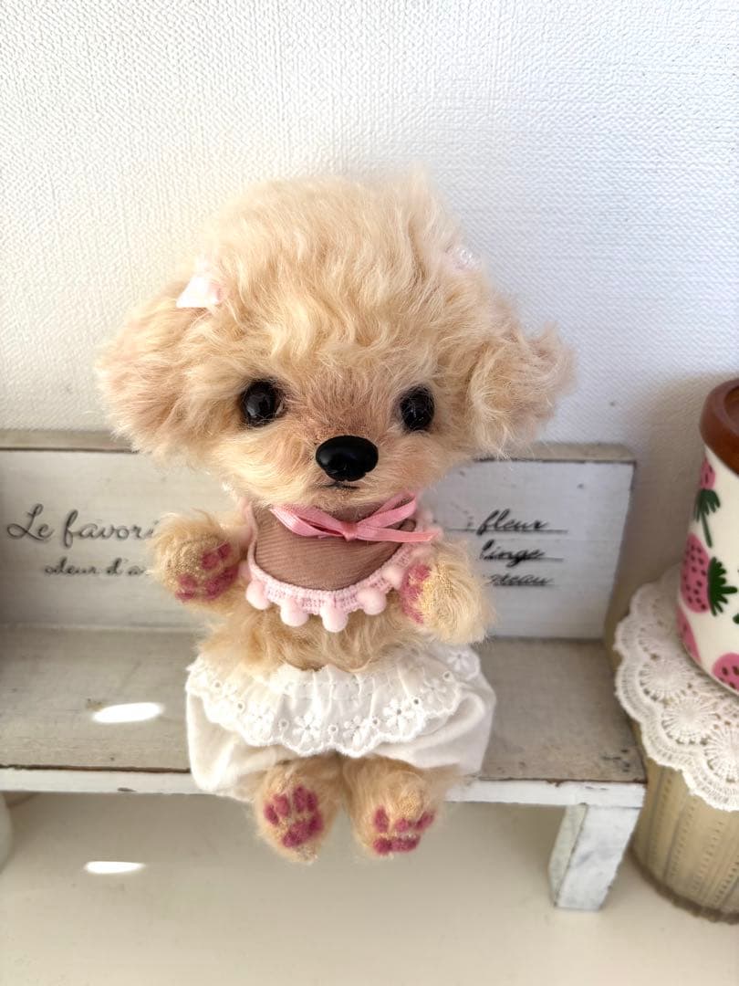 テディプードル　テディわんこ　トイプードル マルプー　ぬいぐるみ