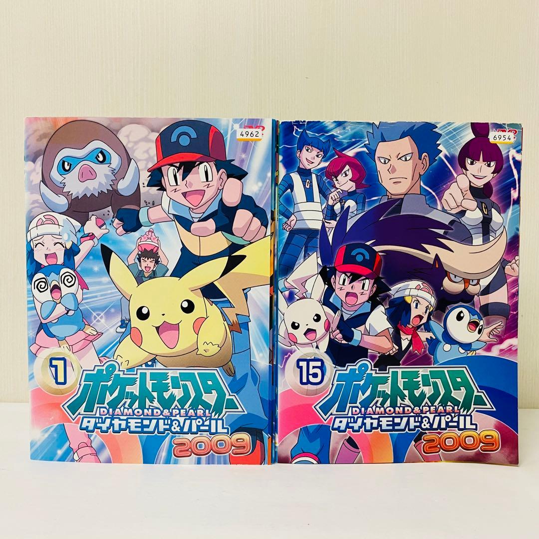 2008+2009+2010　ポケモン ダイヤモンド&パール　DVD全巻セット