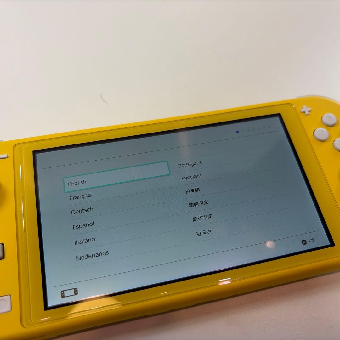 Nintendo switch Lite HDH-001 動作品