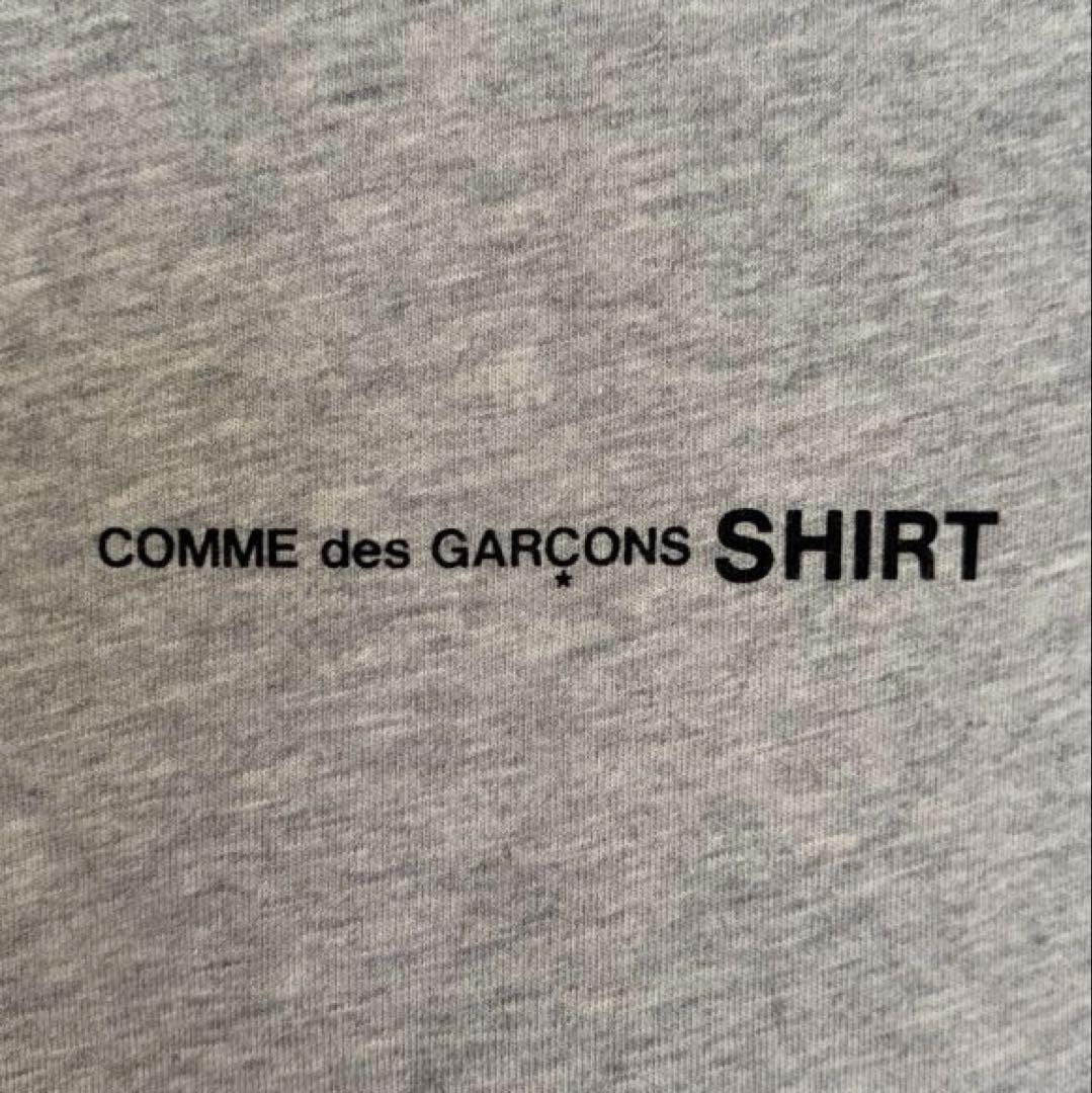 新品☆COMME des GARÇONS SHIRT グレー ロンT サイズXL