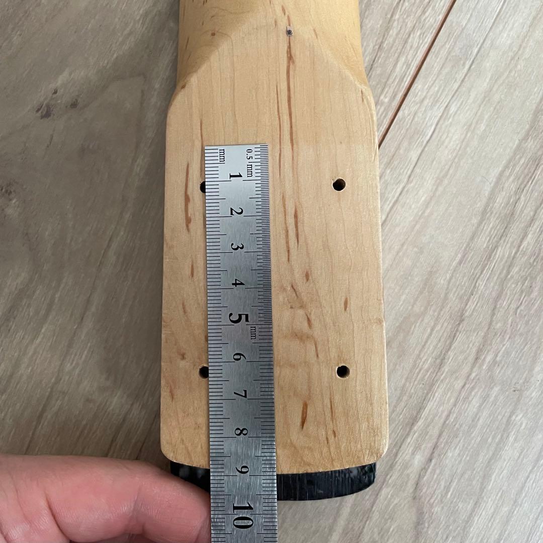【珍品！】フレットレスのベースネック